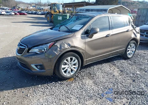 2019 Buick Envision Fwd Preferred from USA, damaged, VIN LRBFXBSA4KD043113